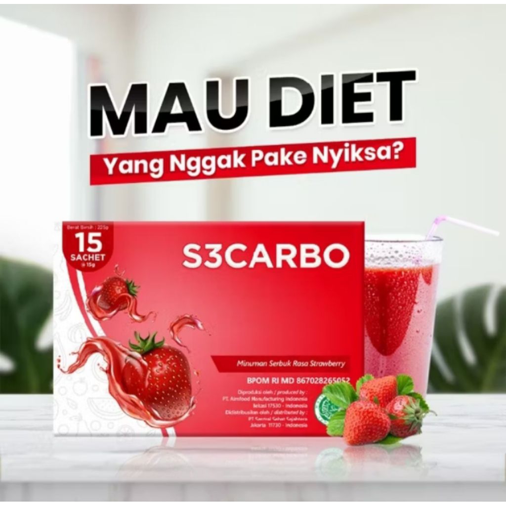 S3CARBO S3 CARBO ORIGINAL ISI 15 SACHET