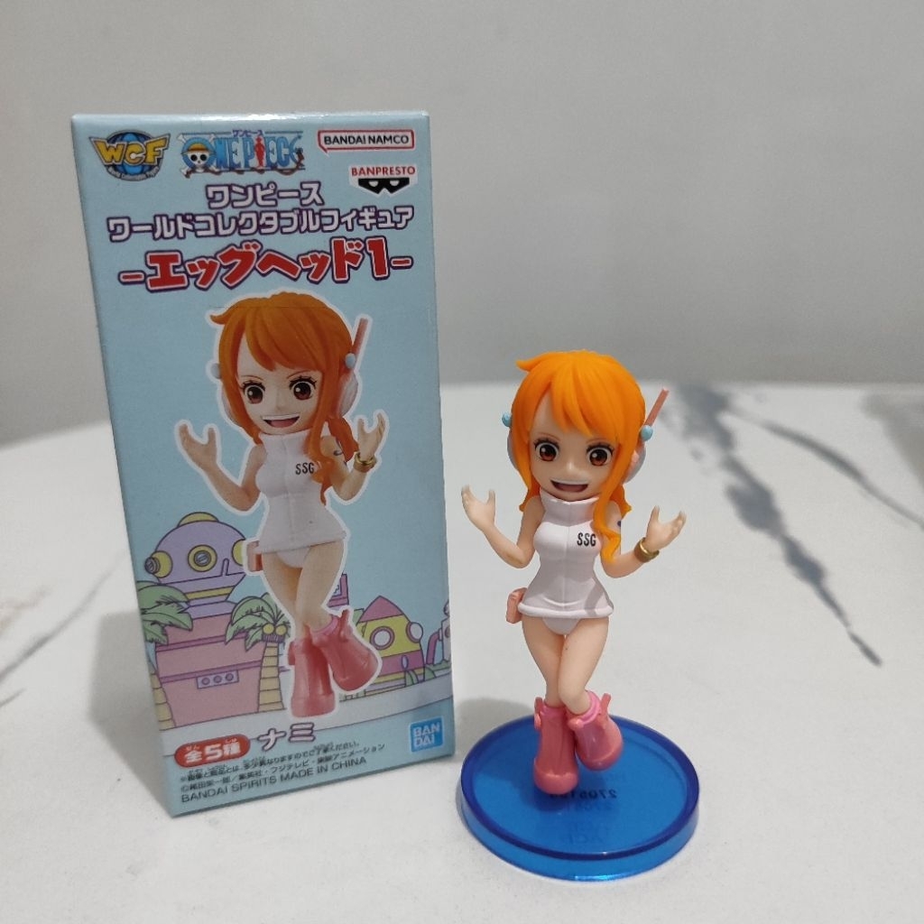 Nami Egghead One Piece WCF Bandai action figur
