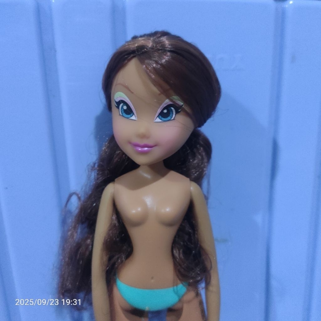 boneka bukan barbie winx club rambut coklat