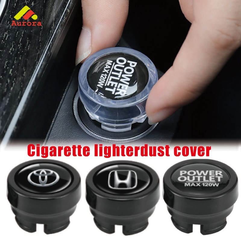 Universal Cover Tutup Soket Charger Mobil Dengan LOGO untuk Melindungi Pemantik Listrik Socket Light