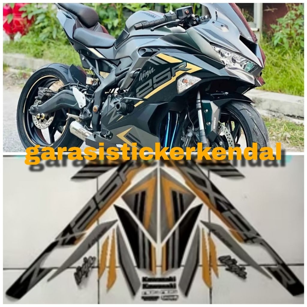 Striping ZX25R Ori Printing / Stiker Motor Kawasaki Ninja ZX25R copy original