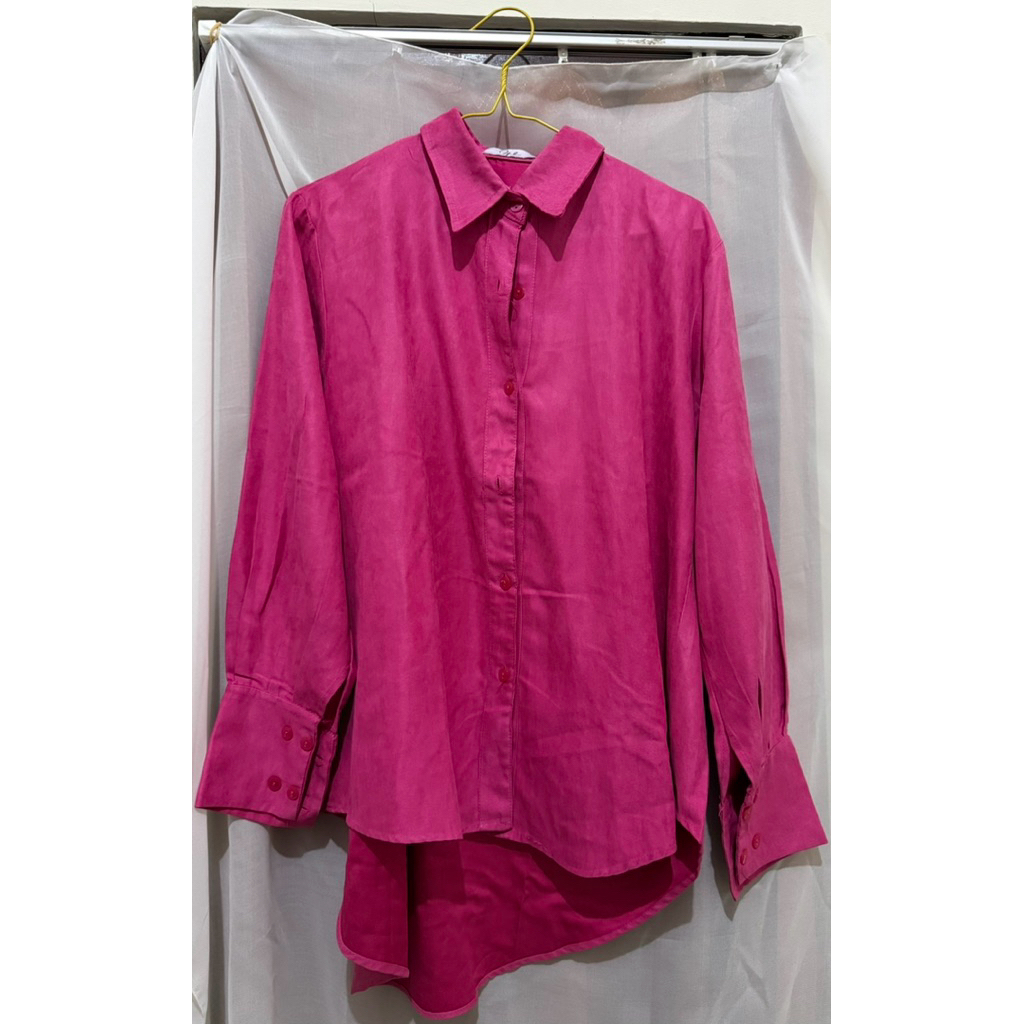 Kemeja Fuschia