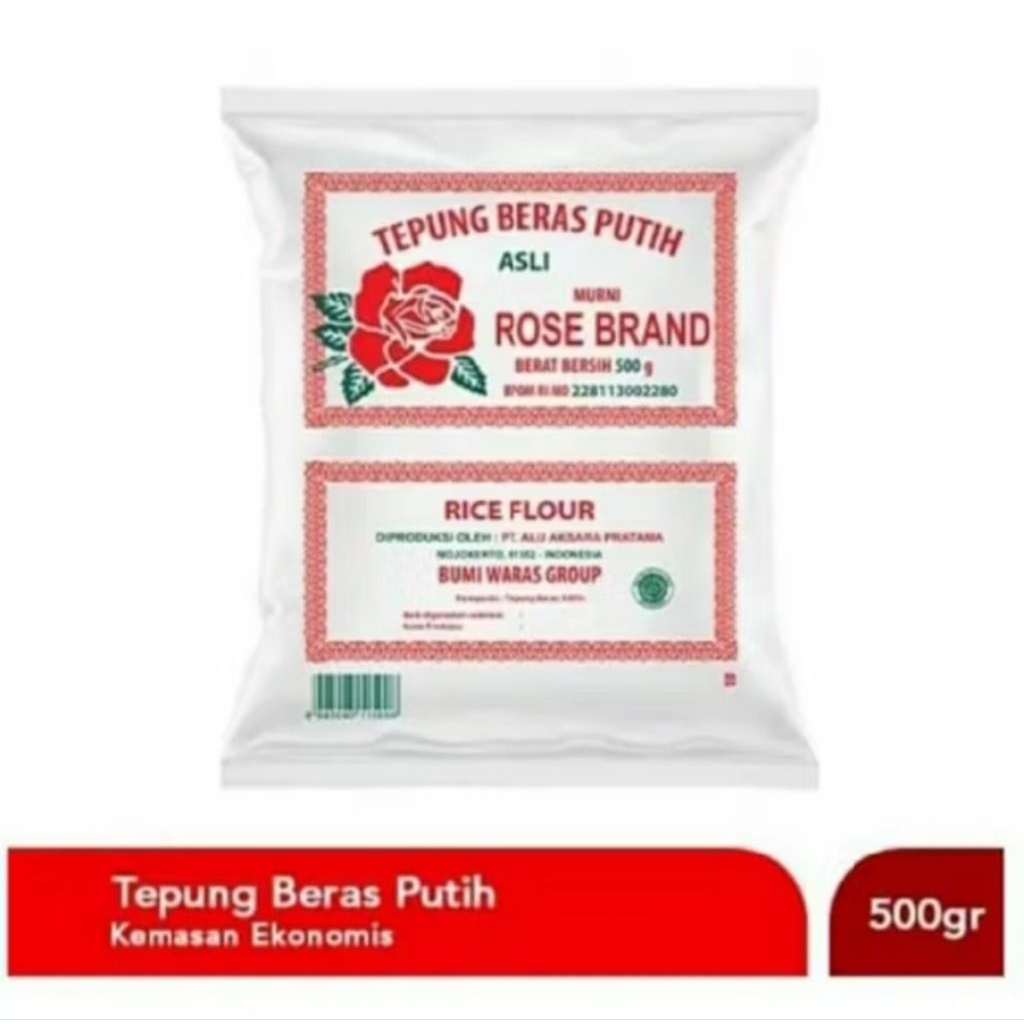 tepung beras ROSE BRAND 500gram
