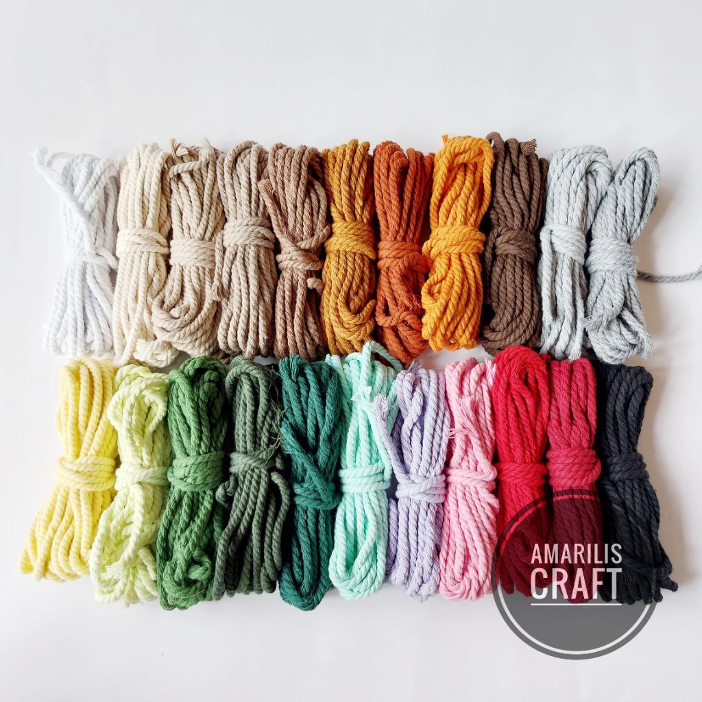 [5meter] Tali Katun Macrame 4mm