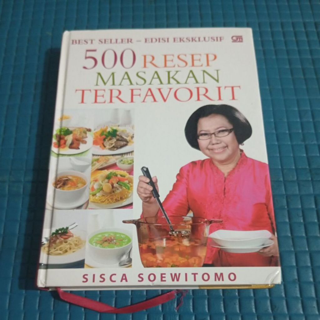 BukuResep: 500 RESEP MASAKAN TERFAVORIT  BEST SELLER EDISI EKSKLUSIF