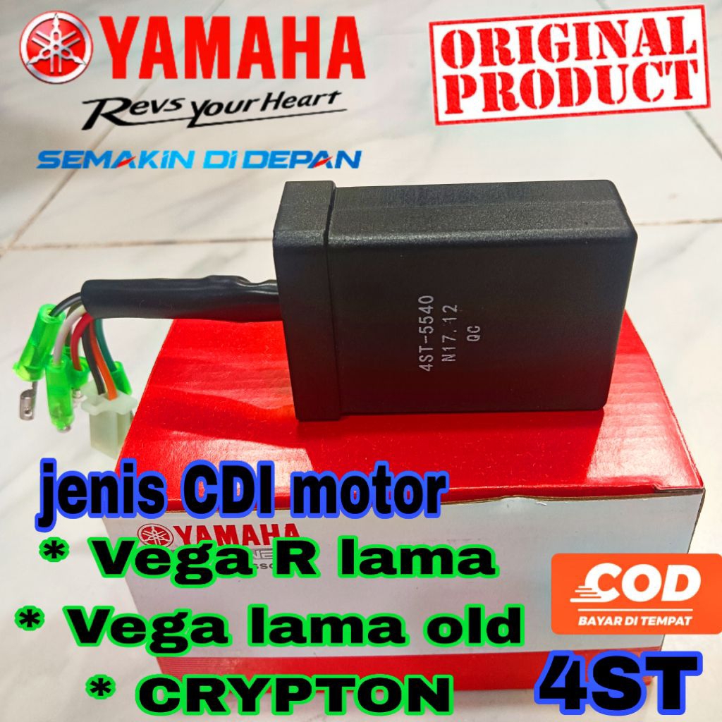 CDI 4ST yamaha vega r lama crypton original yamaha asli ecu cdi ori asli