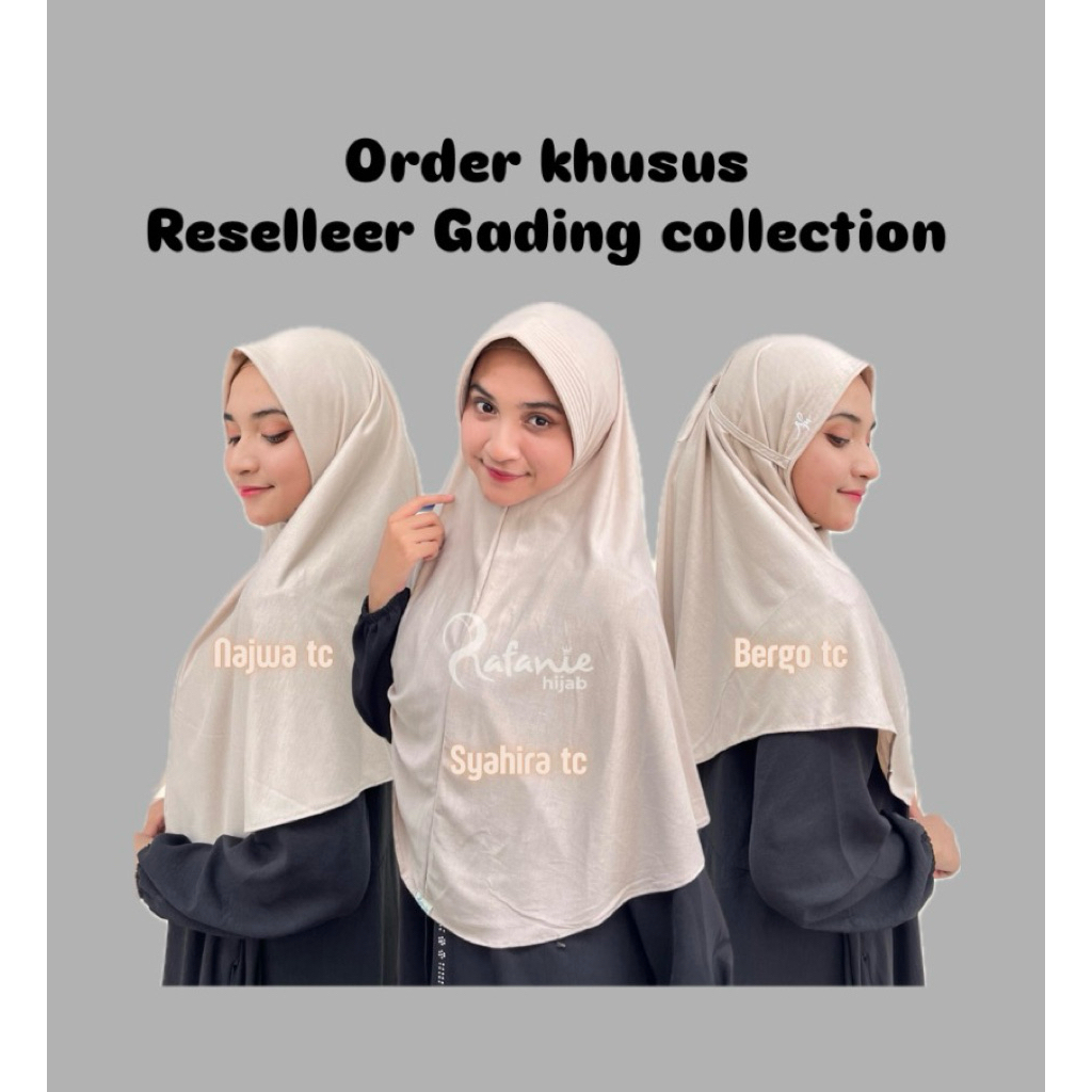 HIJAB & ABAYA KHUSUS RESELLER GADING 354