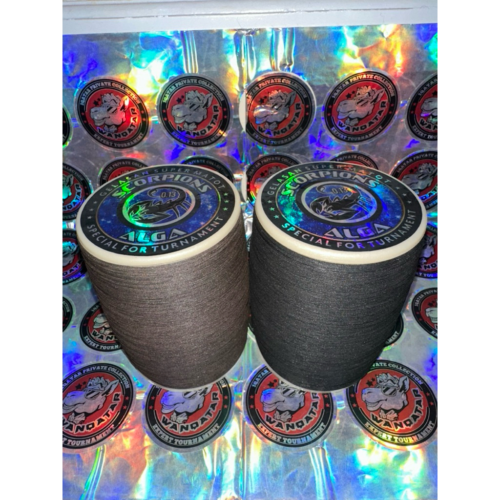 [SCORPION SEMI MATOT 013] Gelasan Senar Mati MATOT 013 SCORPION BLUE by ALGA 8000yard sangat kecil d