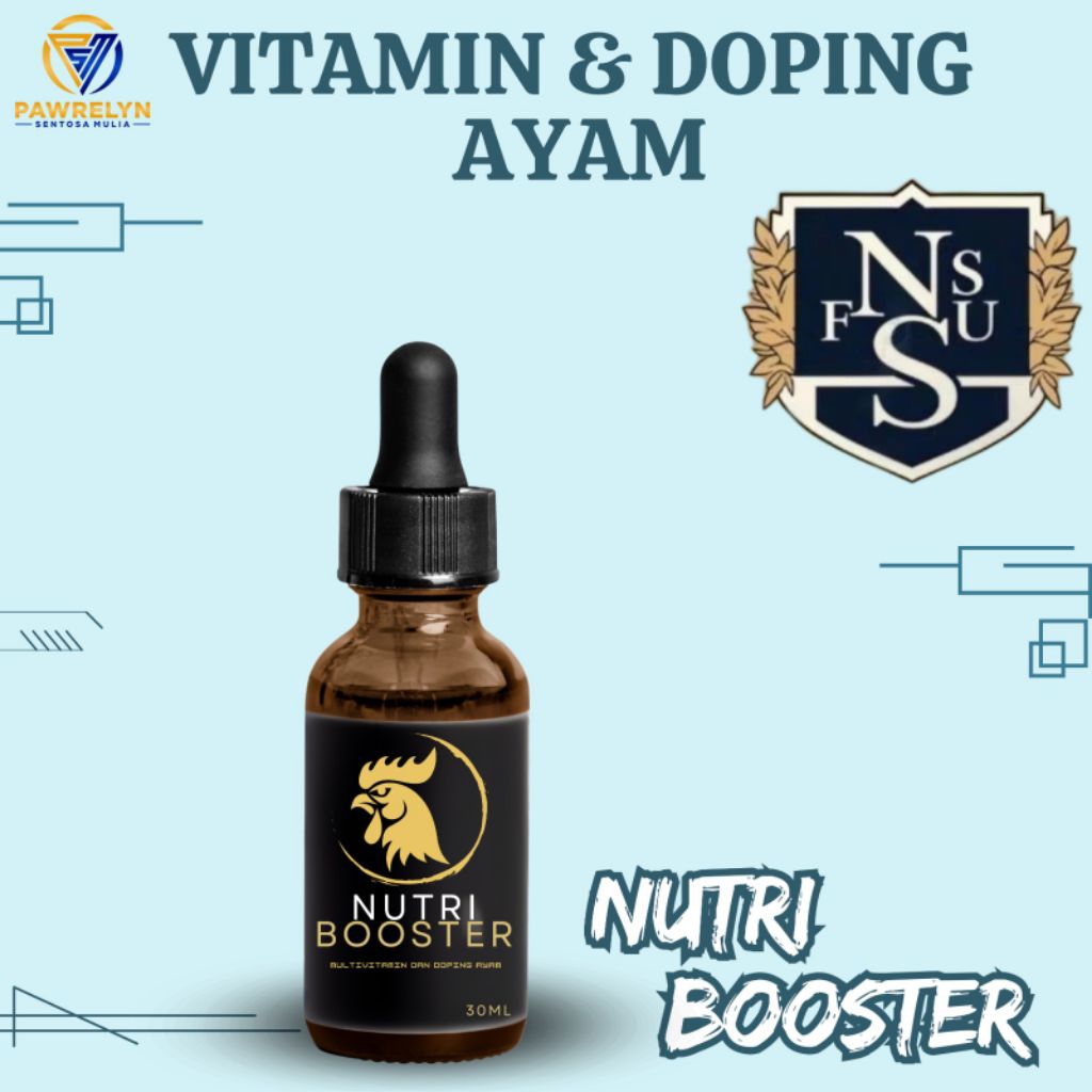 NFSU - NUTRI BOOSTER - Doping Ayam Aduan Terbaik, Doping Ayam Aduan Alami, Doping Ayam Aduan dari Th