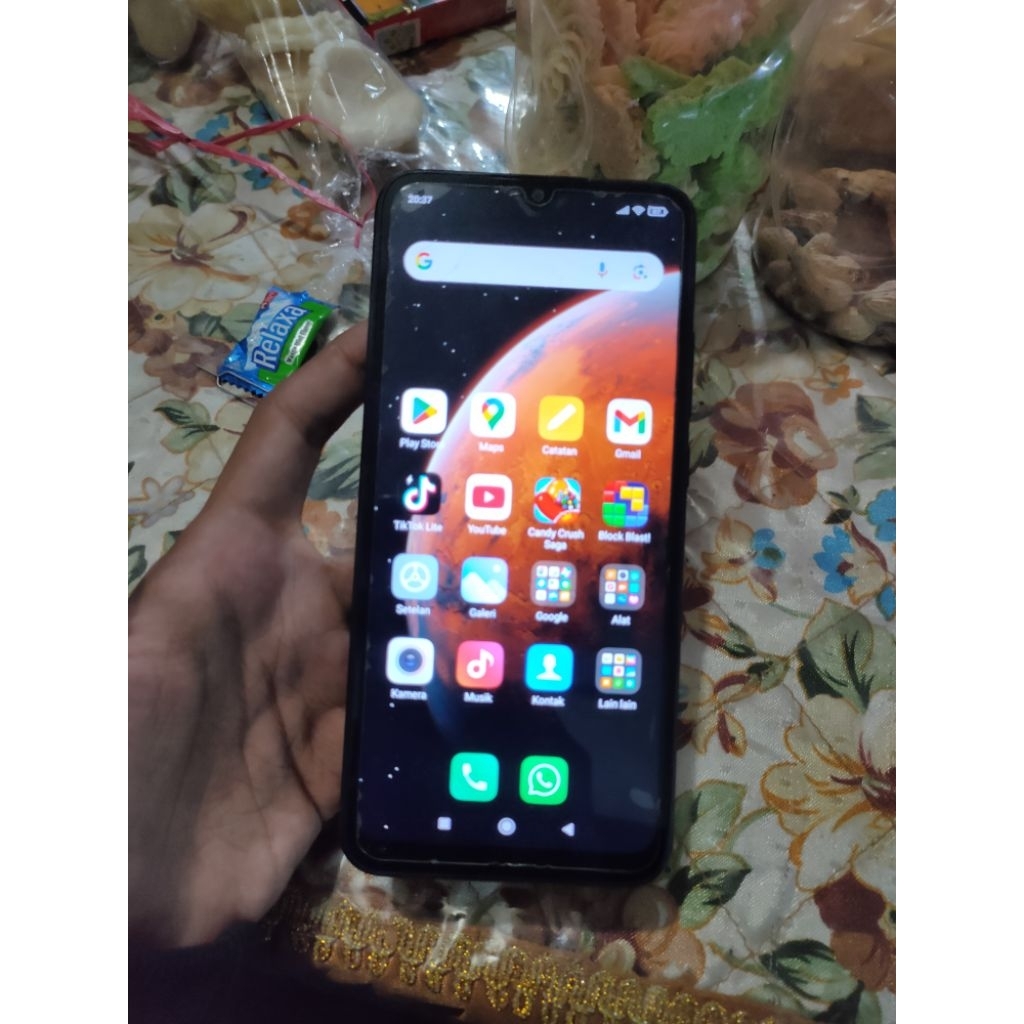 HP XIAOMI REDMI 9A RAM 2/32GB FULLSET SECOND SIAP UNTUK