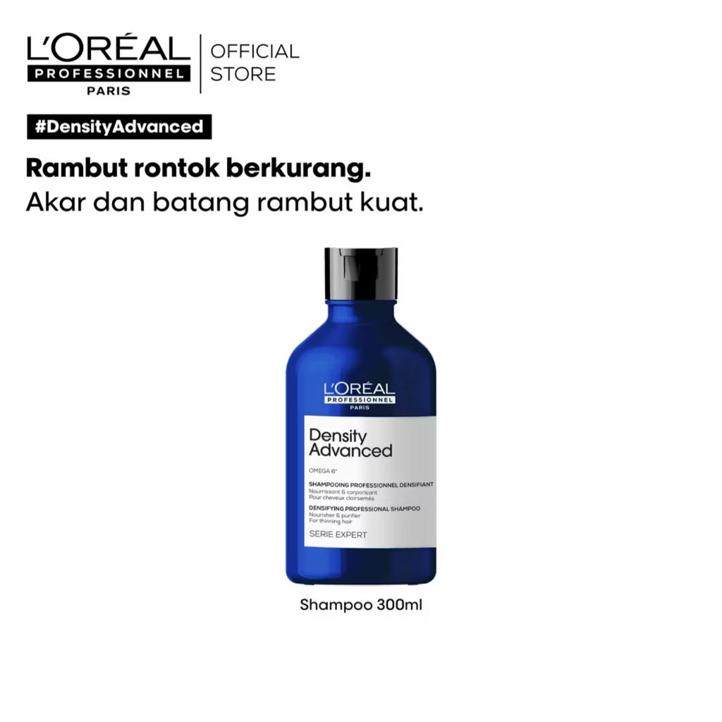 Loreal Professional Serie Expert Density Advanced Shampo Untuk Rambut Rontok 300 ML