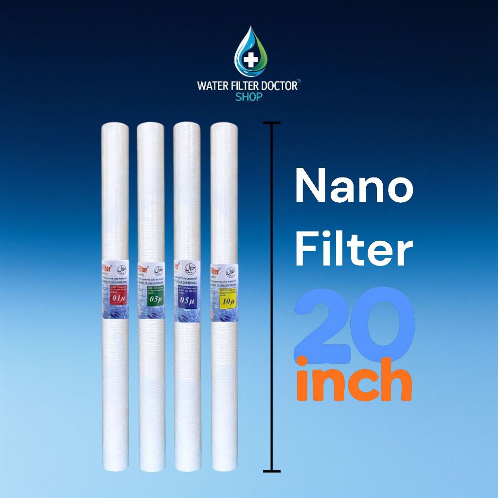 Nano Filter Catridge Filter Spon Sedimen Filter 20 Inch - Nano Filter 20 inch