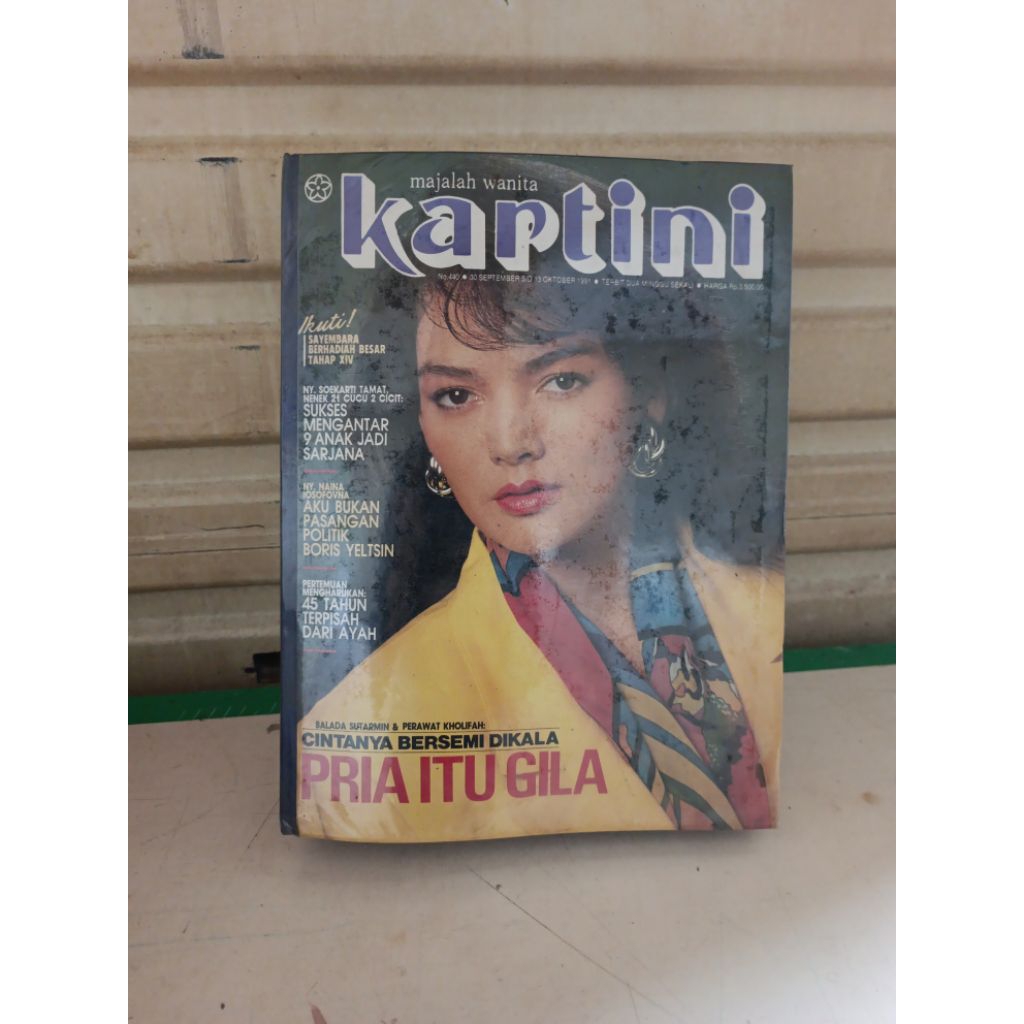 Bundel Majalah Kartini Tebal No. 440 Th 1991