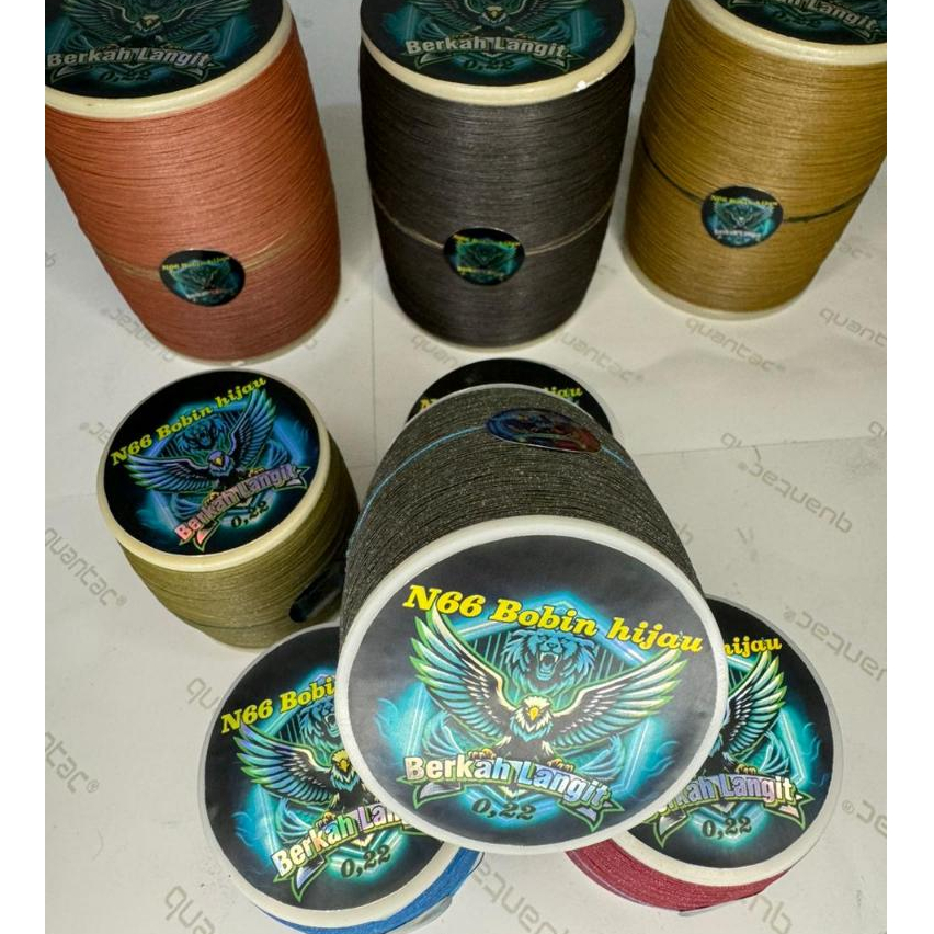 Gelasan Molor 0.22 N66 Bobin Hijau 6000 Yard