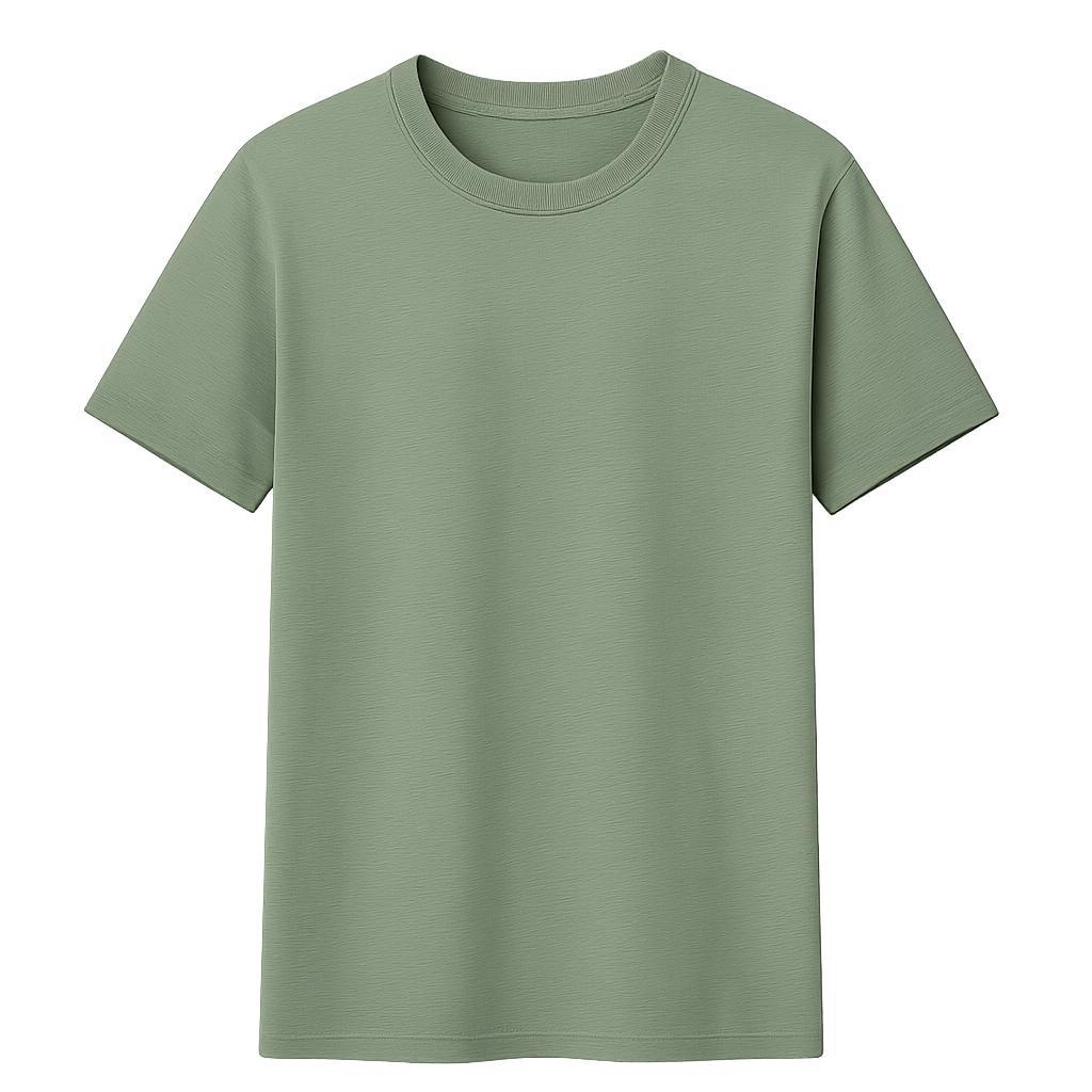 Kaos Polos "Sage Green" Cotton Combed 24s  Gatuan & Grosir