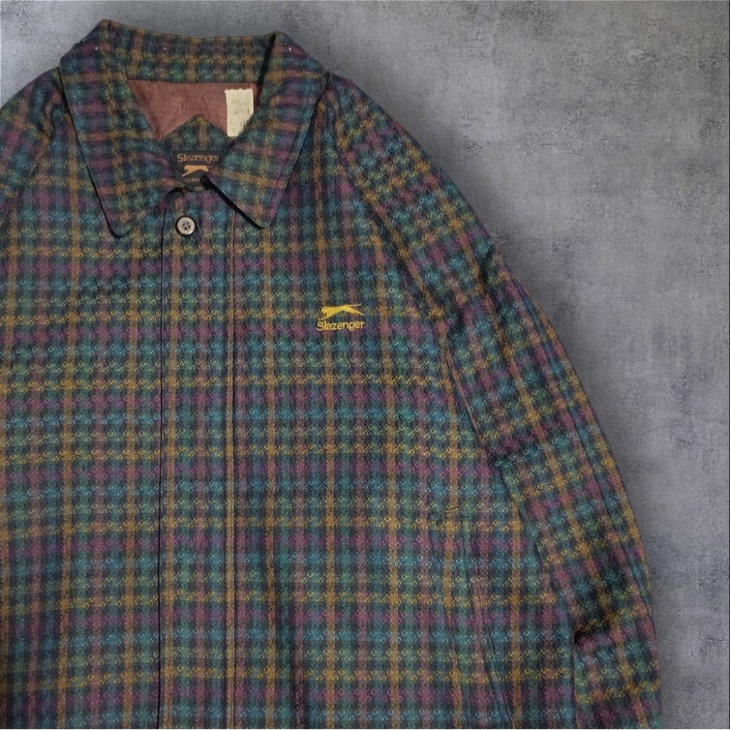 work jacket Tartan vintage