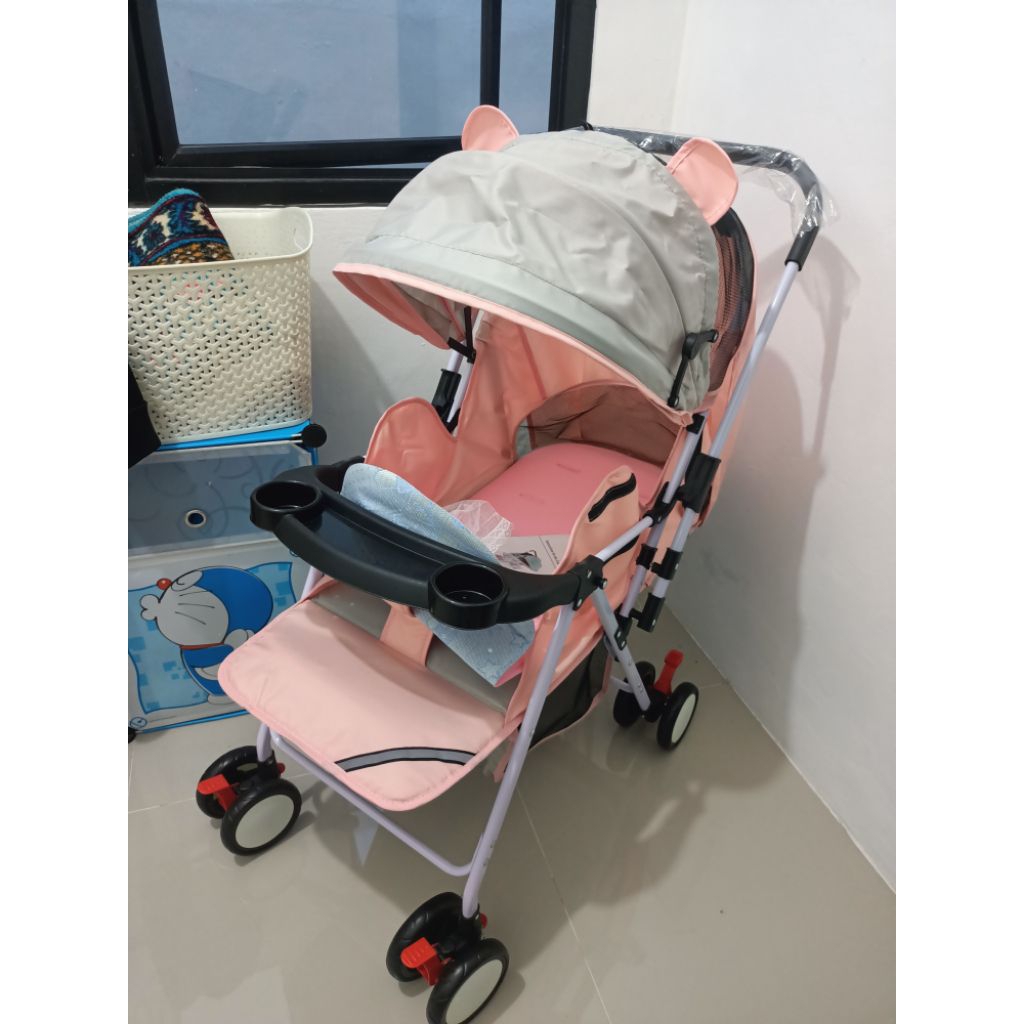 Stroller Speeds calary pink preloved