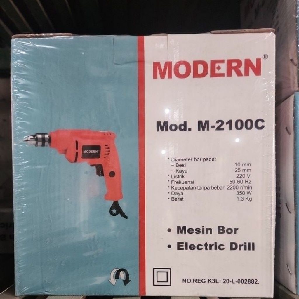 bor listrik modern m-2100c