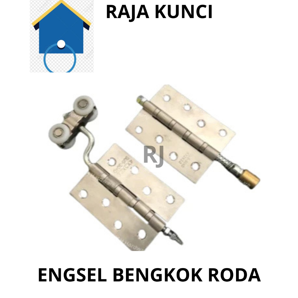 Engsel Bengkok Roda Untuk Pintu Lipat