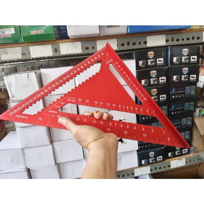PREMIUM SPEED SQUARE rafter square 12 inch speed square 12" cutting Laser CNC
