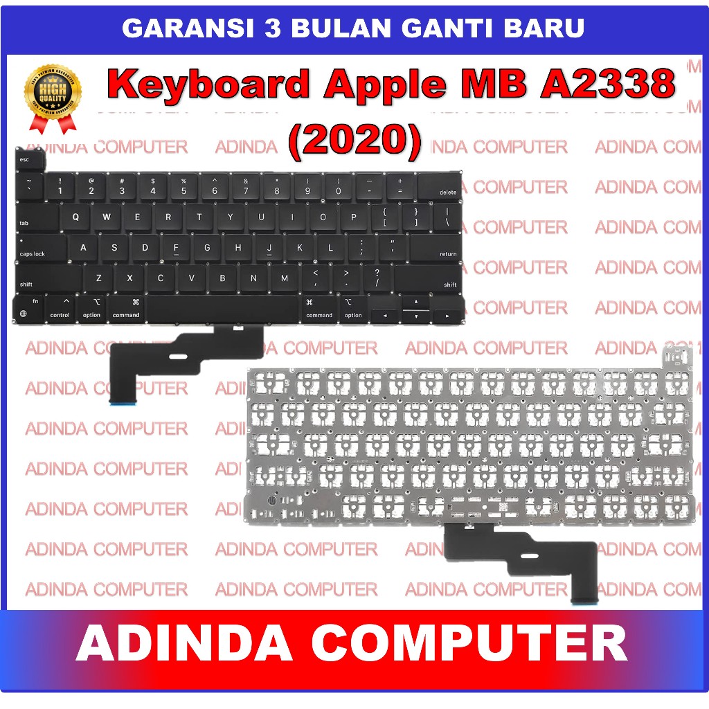 Keyboard Apple Macbook Pro 13 Inch M1 A2338 (2020)