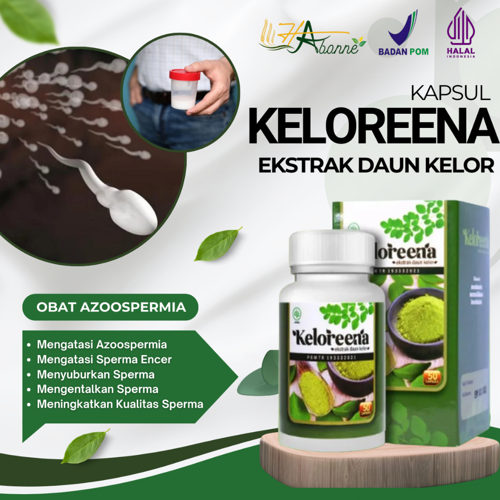 Obat Azoospermia, Sperma Encer, Penyubur Sperma, Pengental Sperma, Meningkatkan Kualitas Sperma Herb