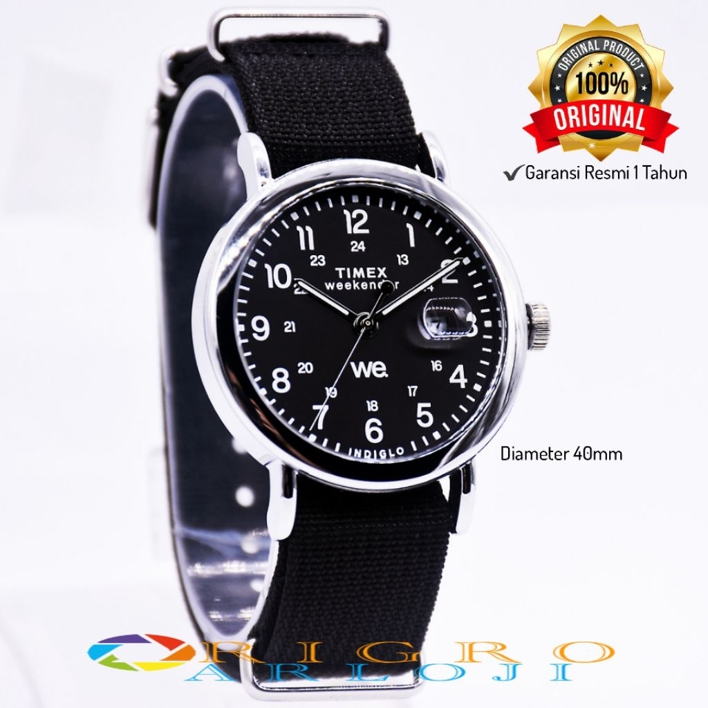 Jam Tangan Pria Timex TW2W86100 Original Garansi Resmi 1 Tahun - indiglo