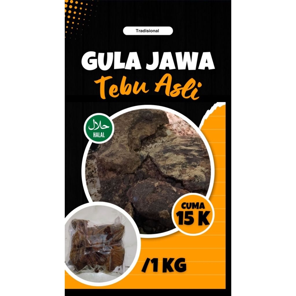 Gula Jawa Tebu (gula merah tebu)