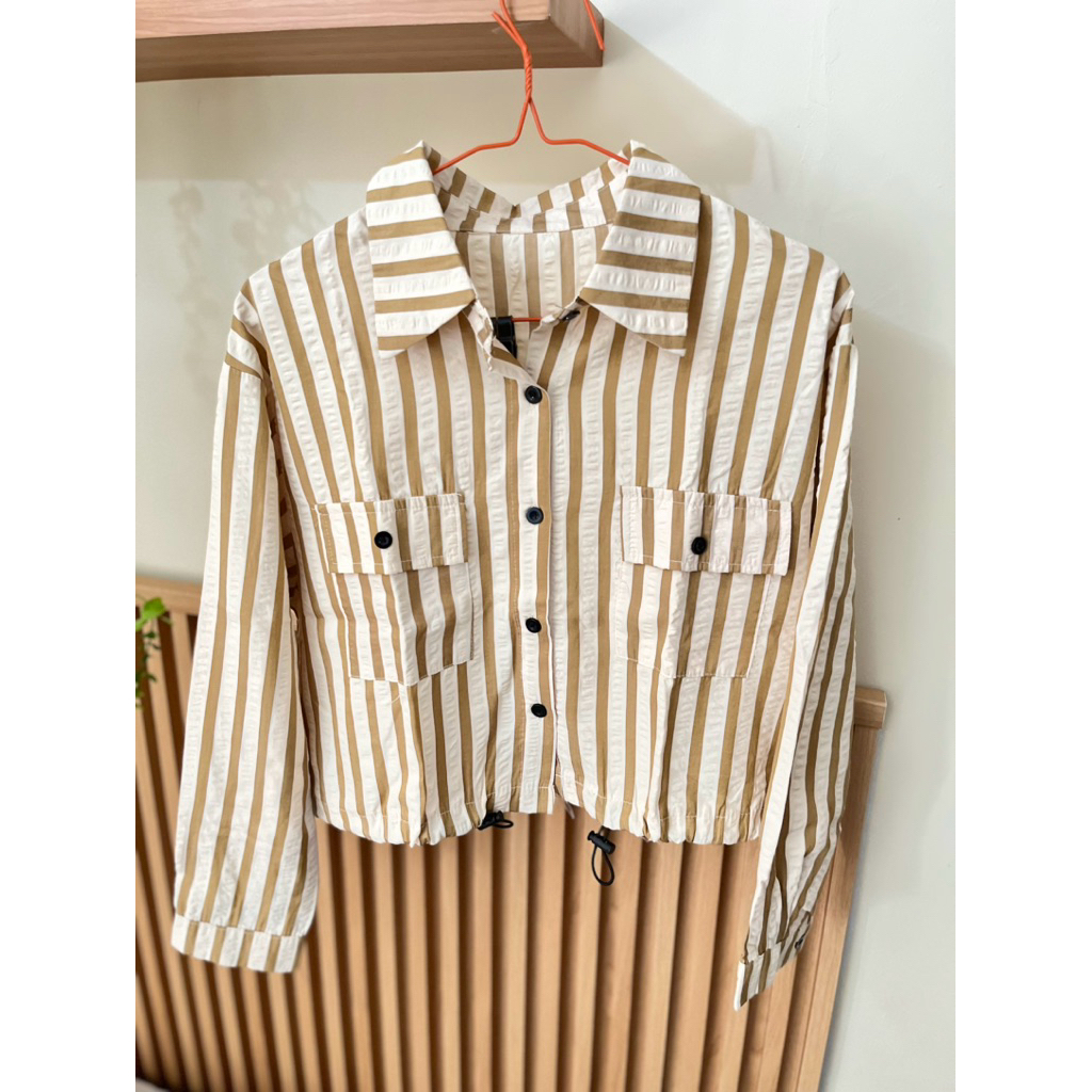 KEMEJA CROP TOP JAKET CROP