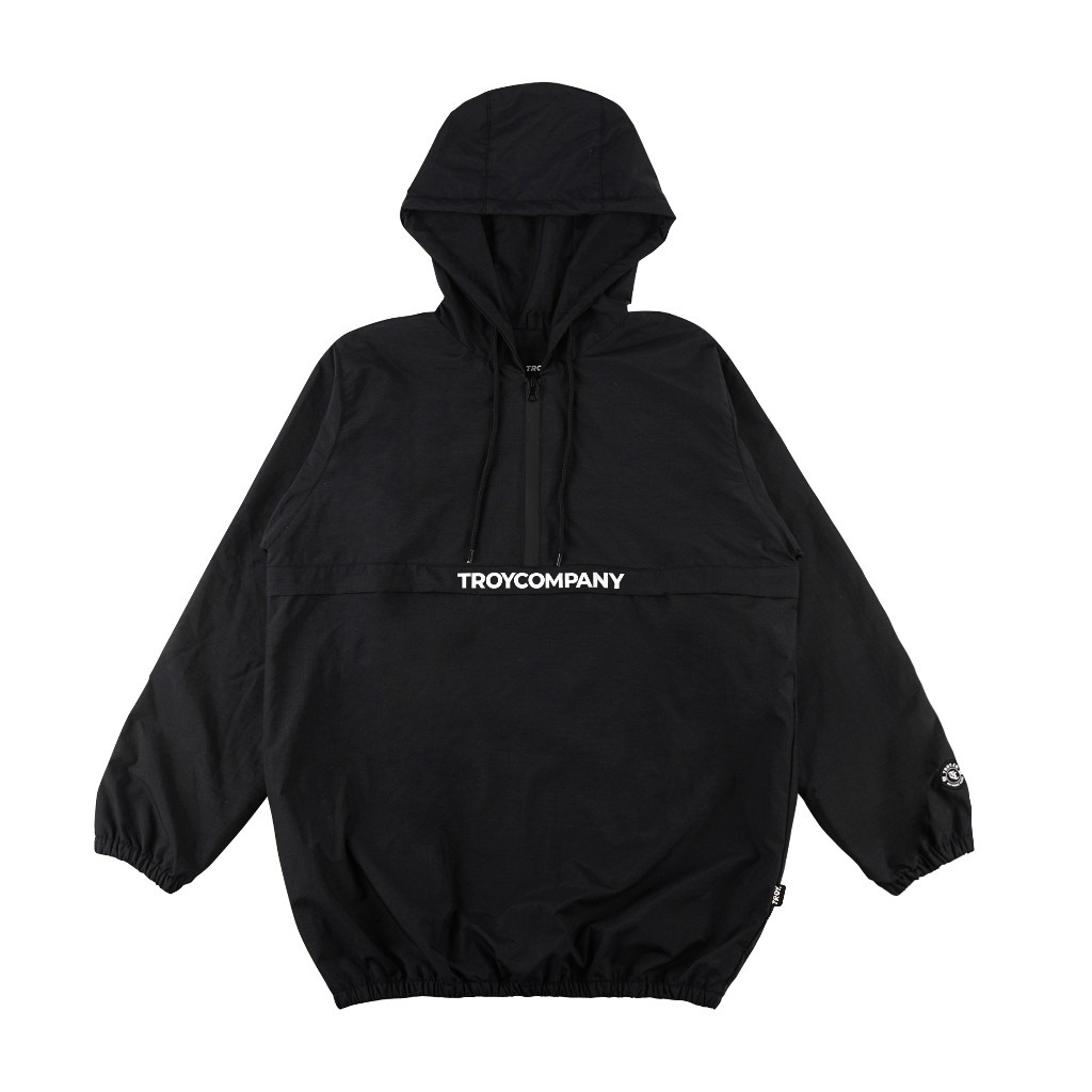 Troy Company Jacket Cagoule Black CMPY - Jaket Cagoule Hitam JCG 3318