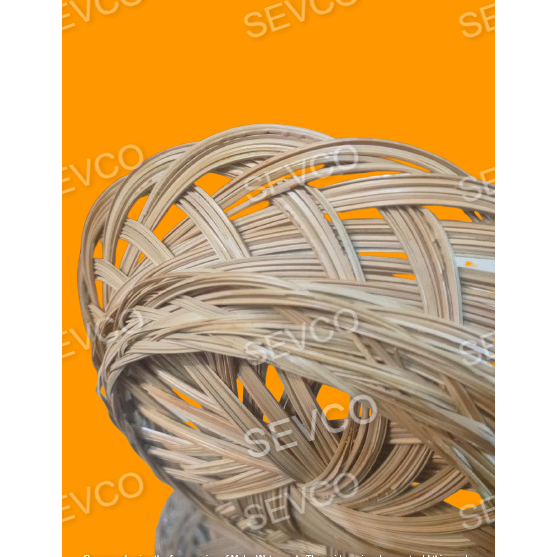 Piring Rotan Anyam 111529 / Keranjang Buah Lidi Kecil Piring Ayam Penyet