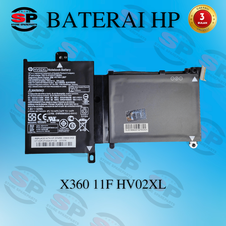 BATERAI HP X360 11F HV02XL