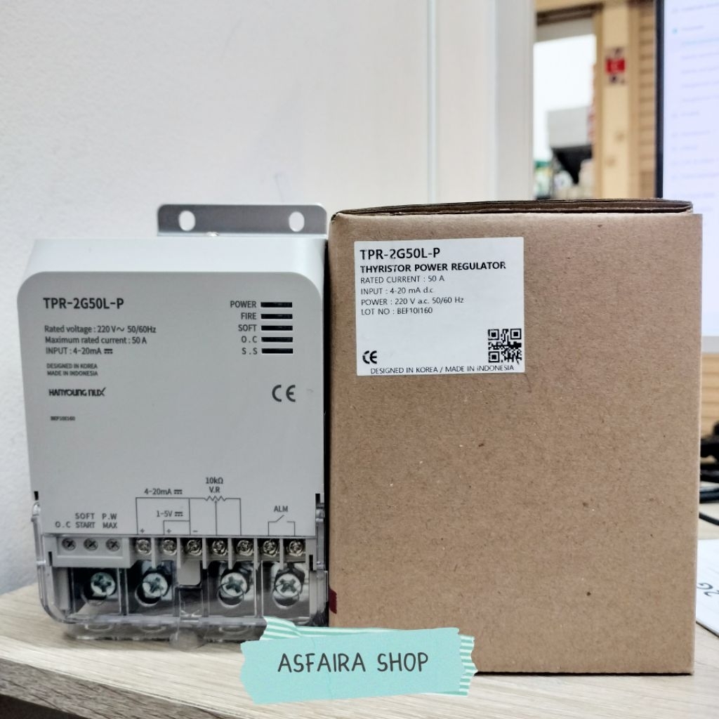 THYRISTOR POWER REGULATOR TPR-2G50L-P