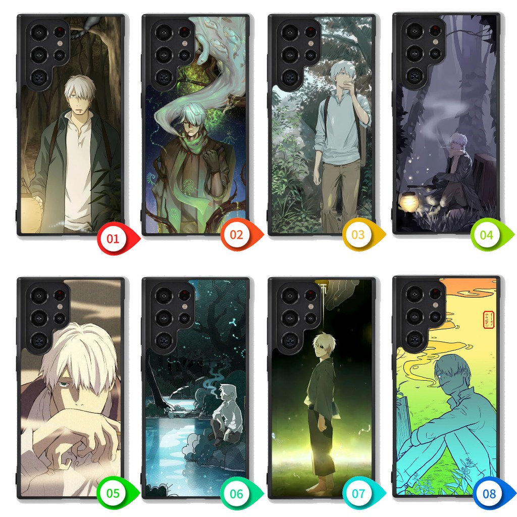 Case Samsung Galaxy S25 S24 S23 S22 S21 S20 Note 20 10 Ultra Plus FE Edge Mushishi IC0213