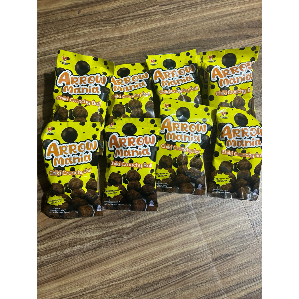 Jajanan Arrow mania Berhadiah