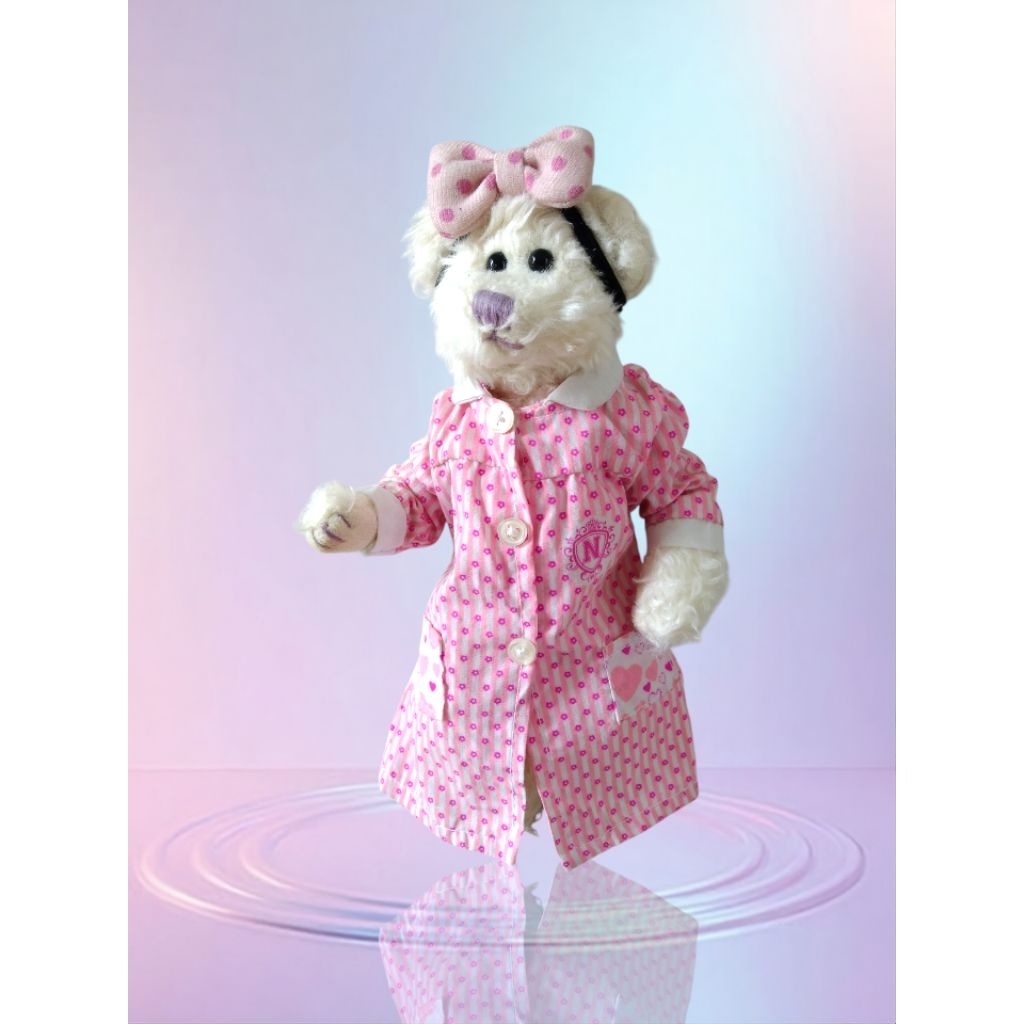 boneka teddy putar creamy cute