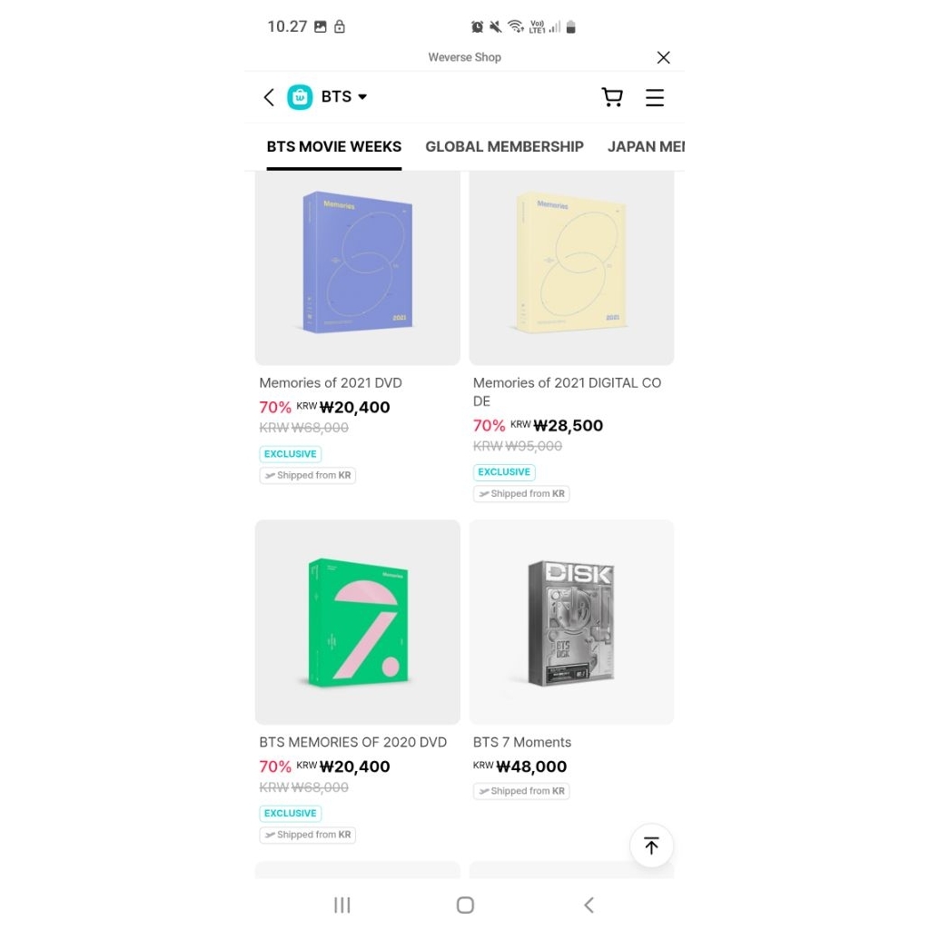 [PO] BTS MOVIE WEEKS EVENT