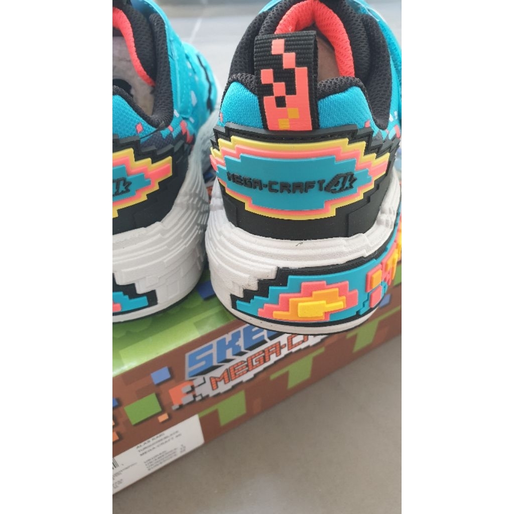 NEW  SKechers shoes | minecraft kids shoes | sepatu anak laki