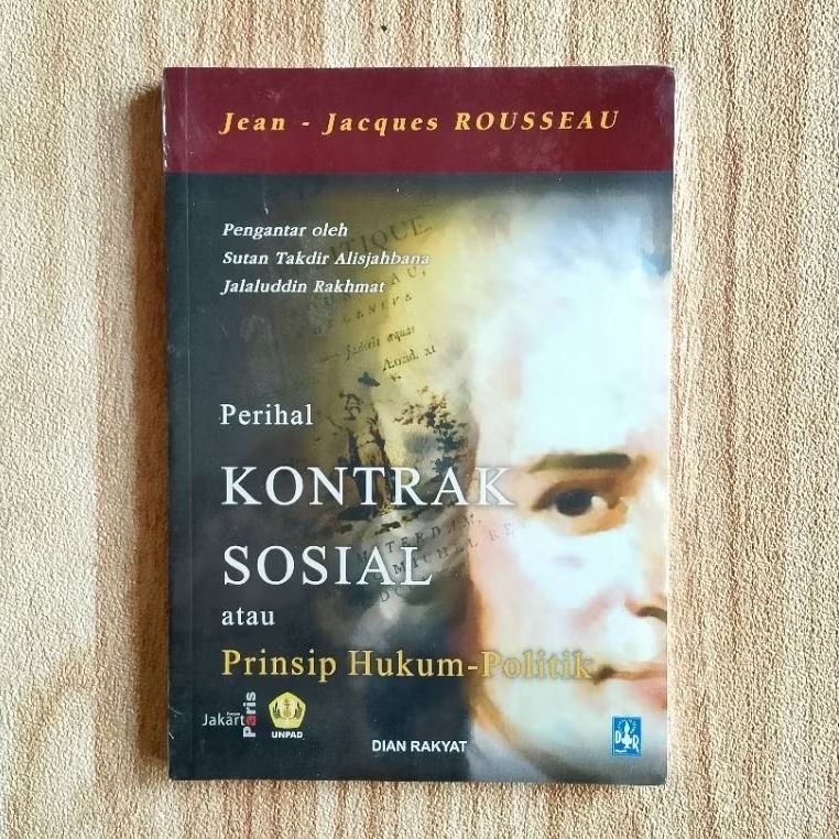 (Segel) Perihal Kontrak Sosial atau Prinsip Hukum-Politik. Original