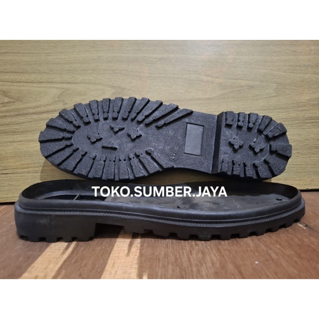 Outsole Sepatu Pria - Alas Sepatu Dokmar formal Dokmar Boot Pria Lentur Tidak Licin Size 38-43
