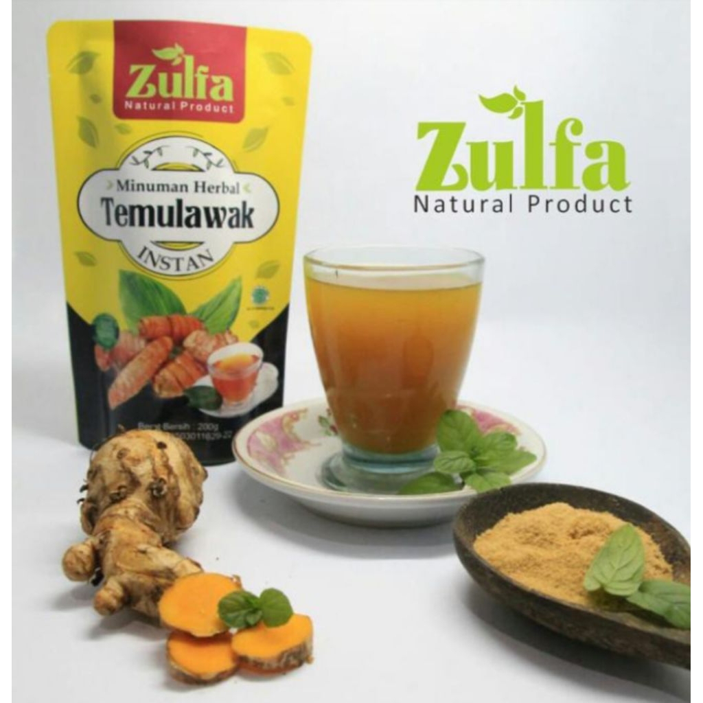 Temulawak bubuk instan ZULFA