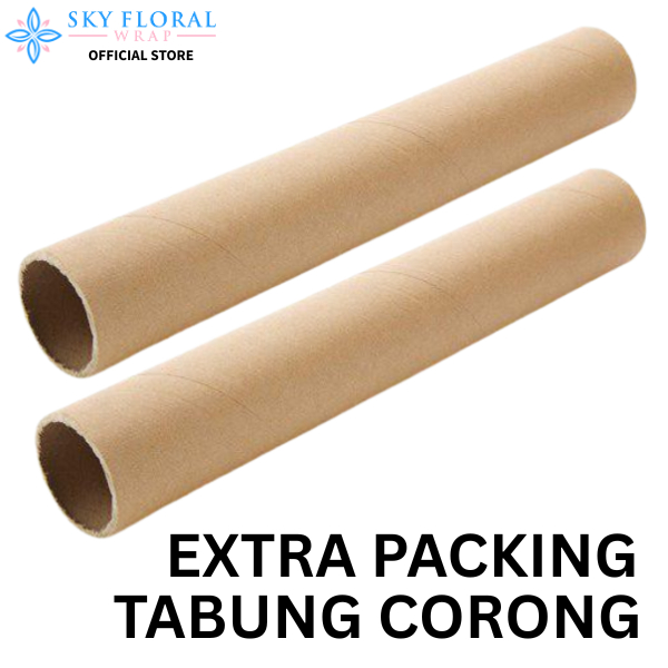 Tabung Corong EXTRA PACKAGING TEBAL Pelindung Kertas Buket Bunga