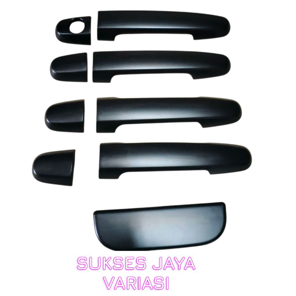 COVER HANDLE PINTU MOBIL RUSH TERIOS LAMA HITAM