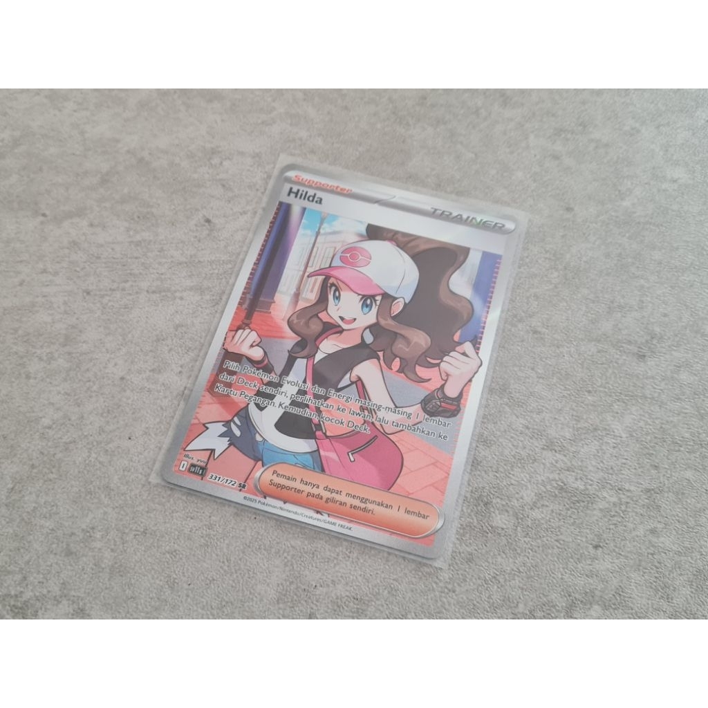 Hilda SR 331/172 sv11s Hitam & Putih Pokemon TCG Indonesia