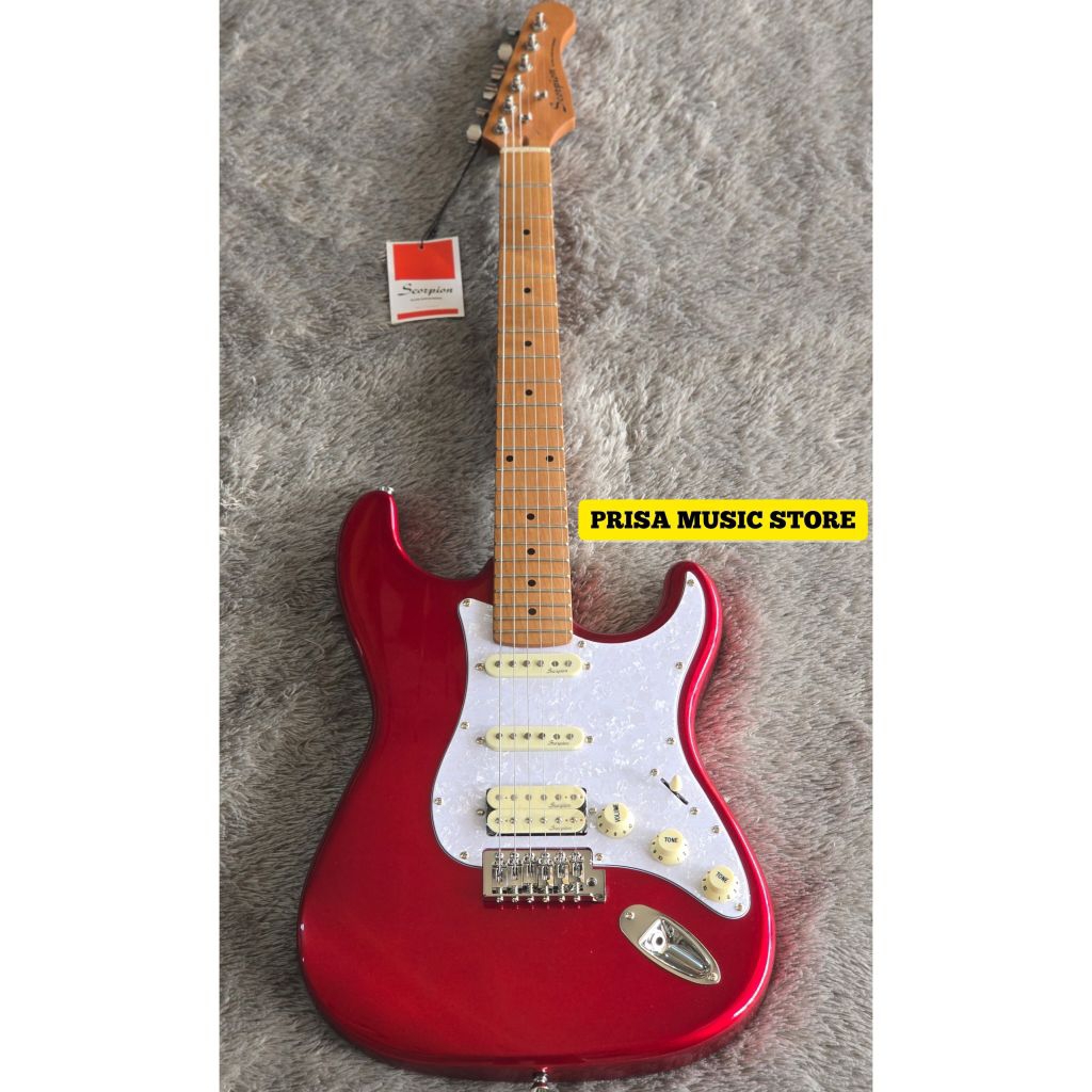 Gitar Scorpion JS22 CAR - Gitar Elektrik Scorpion JS22 CAR Original - Gitar Scorpion JS22 CAR Origin