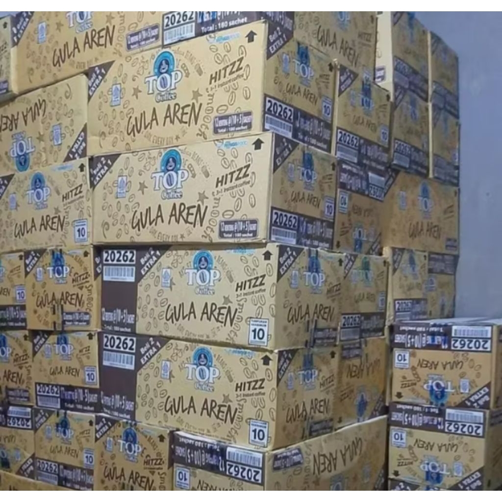 top kopi gula aren 1 dus isi 180saset