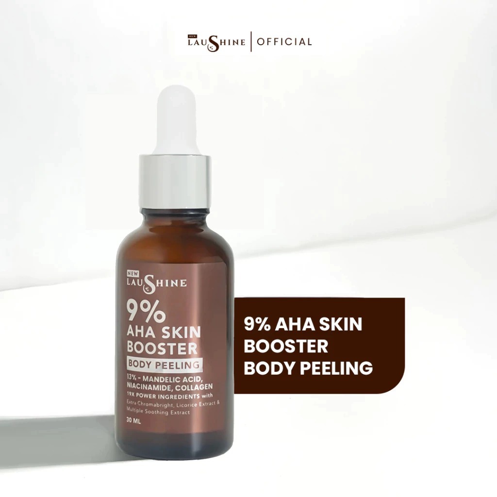 Laushine Official Store - Skin Booster Body Peeling Exfoliasi Badan - Mengangkat Sel Kulit Mati, Men