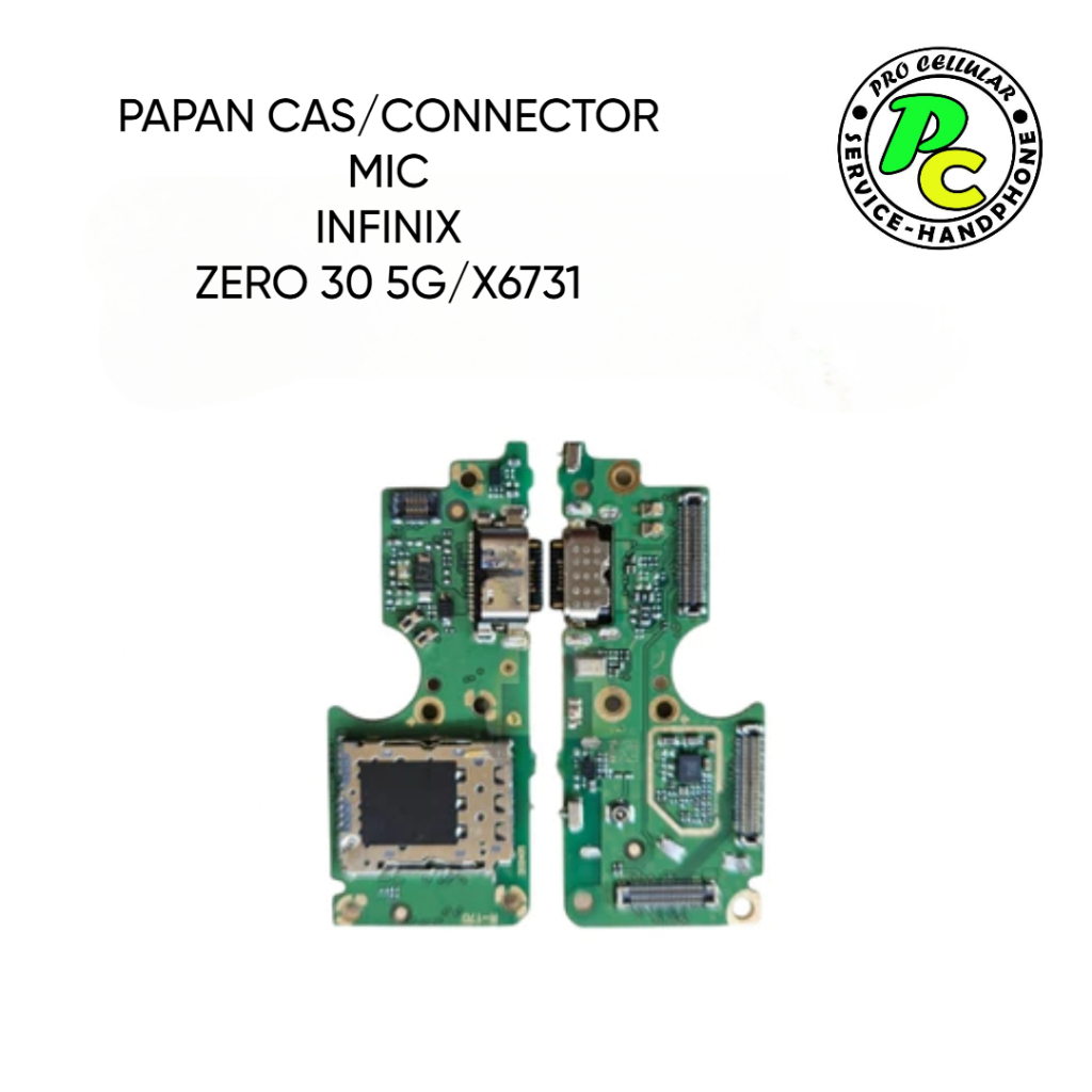 PAPAN CAS FLEXIBLE INFINIX ZERO 30 5G / X6731 ORI CT CON CAS + MIC