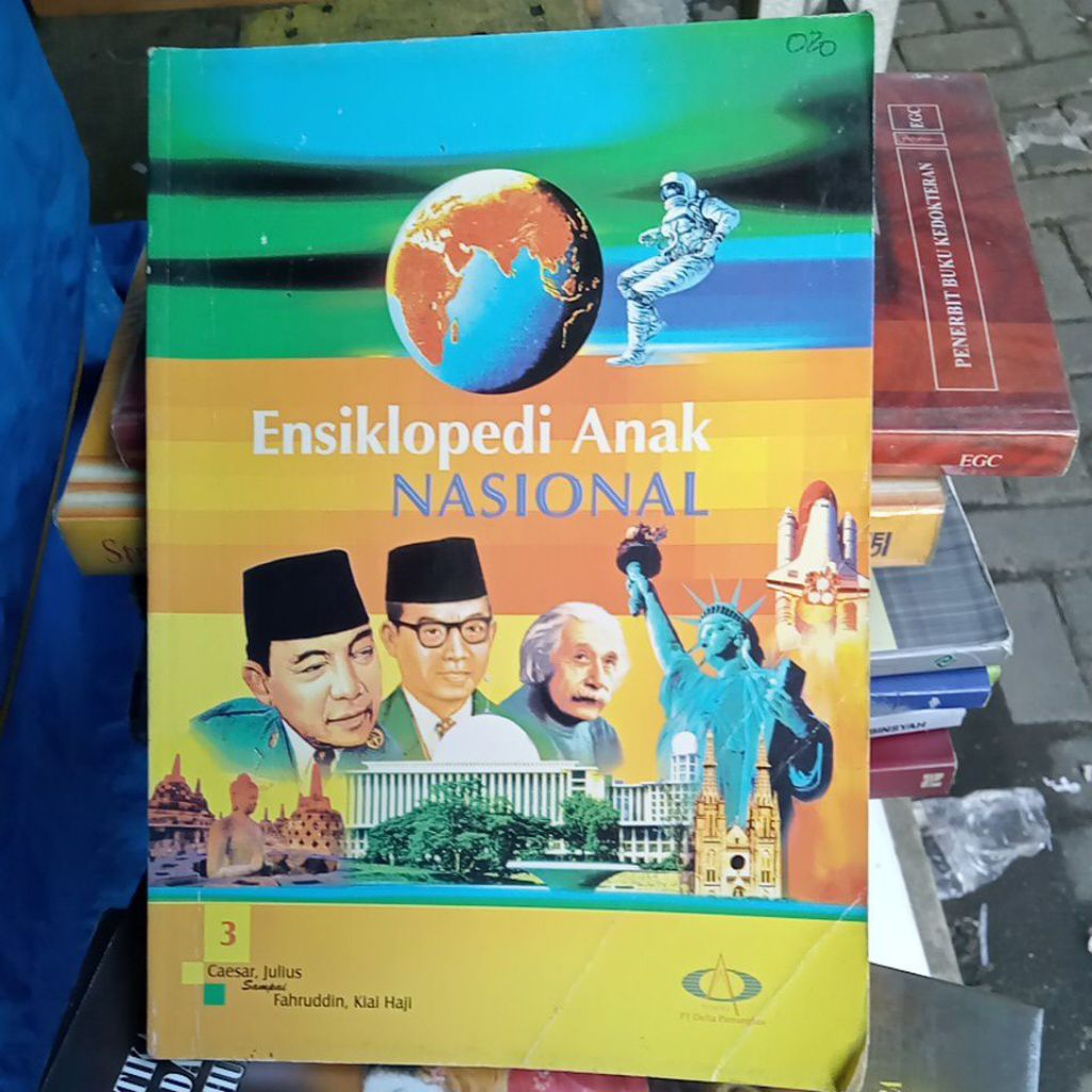 buku bekas original ensiklopedia anak Nasional