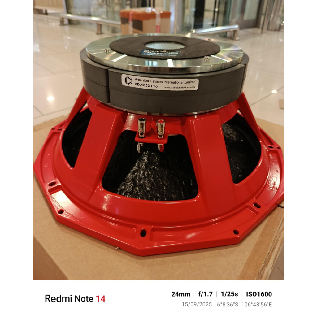 SPEAKER PD1852 PRO DOUBLE MAGNET 18 INCH VC 5IN SUBWOOFER PD 1852 PRO
